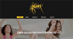 Desktop Screenshot of goldstep.de